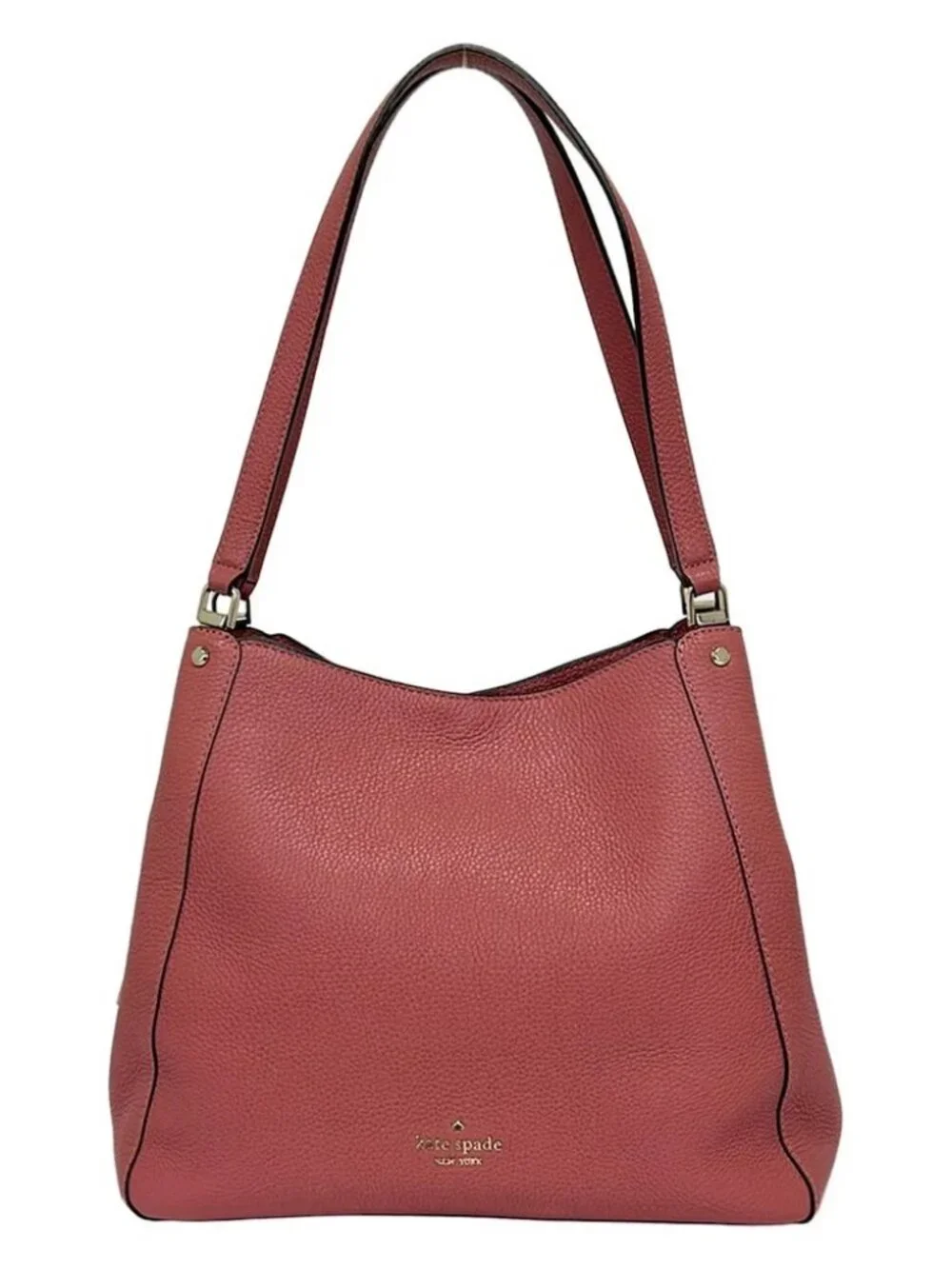Kate spade Leila Medium Triple Compartment Shoulder Bag WKR00344 Pink Leather